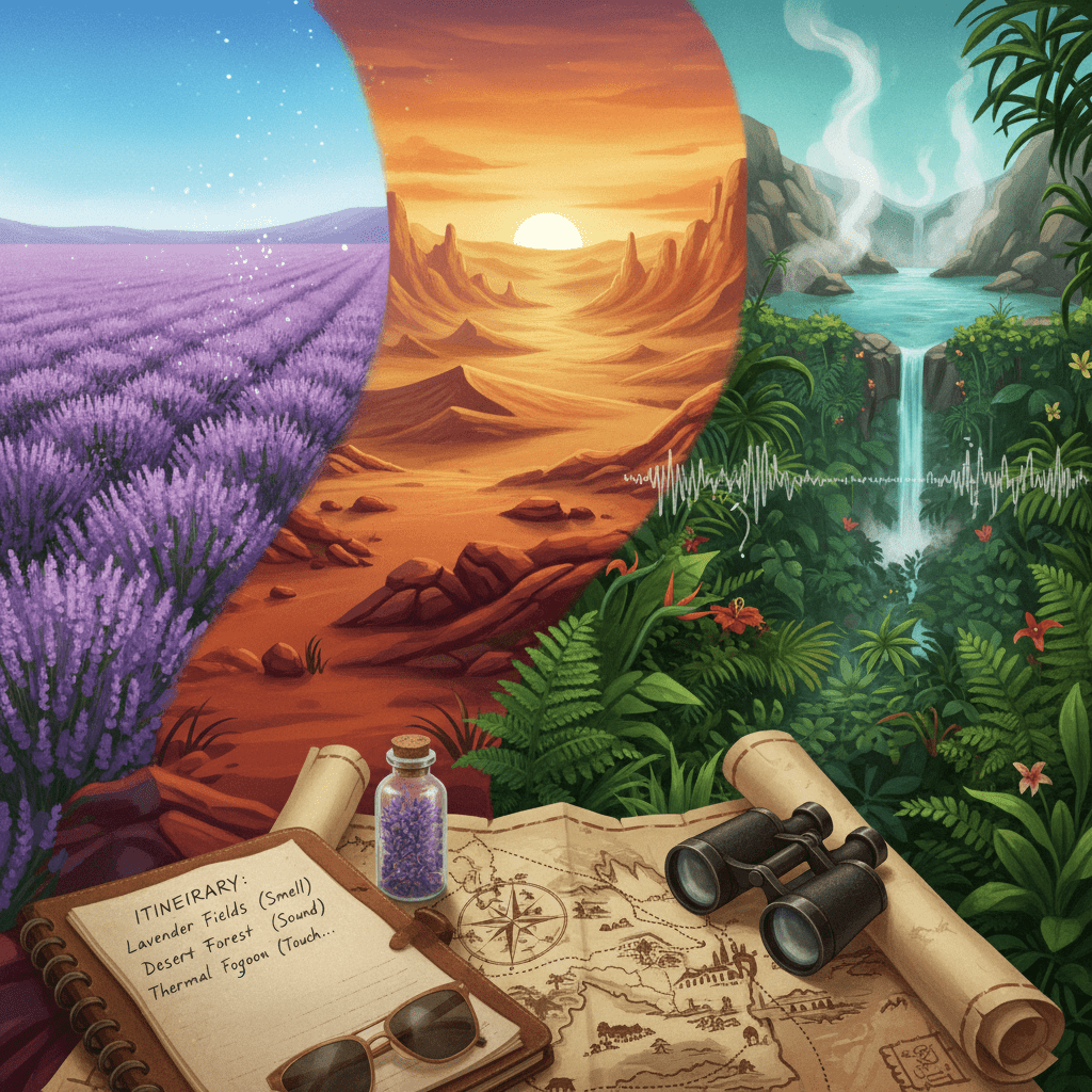 Viajes multisensoriales: destinos que despiertan tus cinco sentidos 2 Viajes multisensoriales