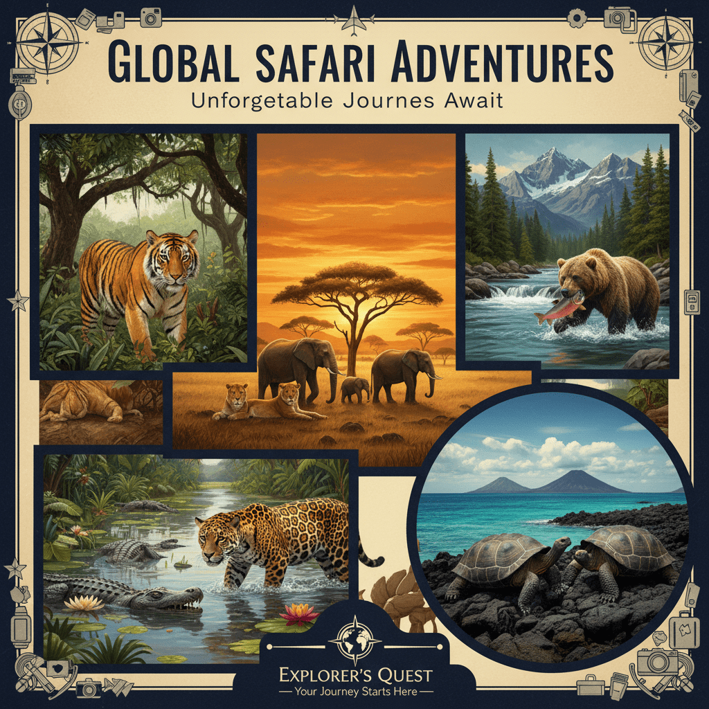Los Mejores Safaris del Mundo: Guía 2026 (África, India) 4 safaris